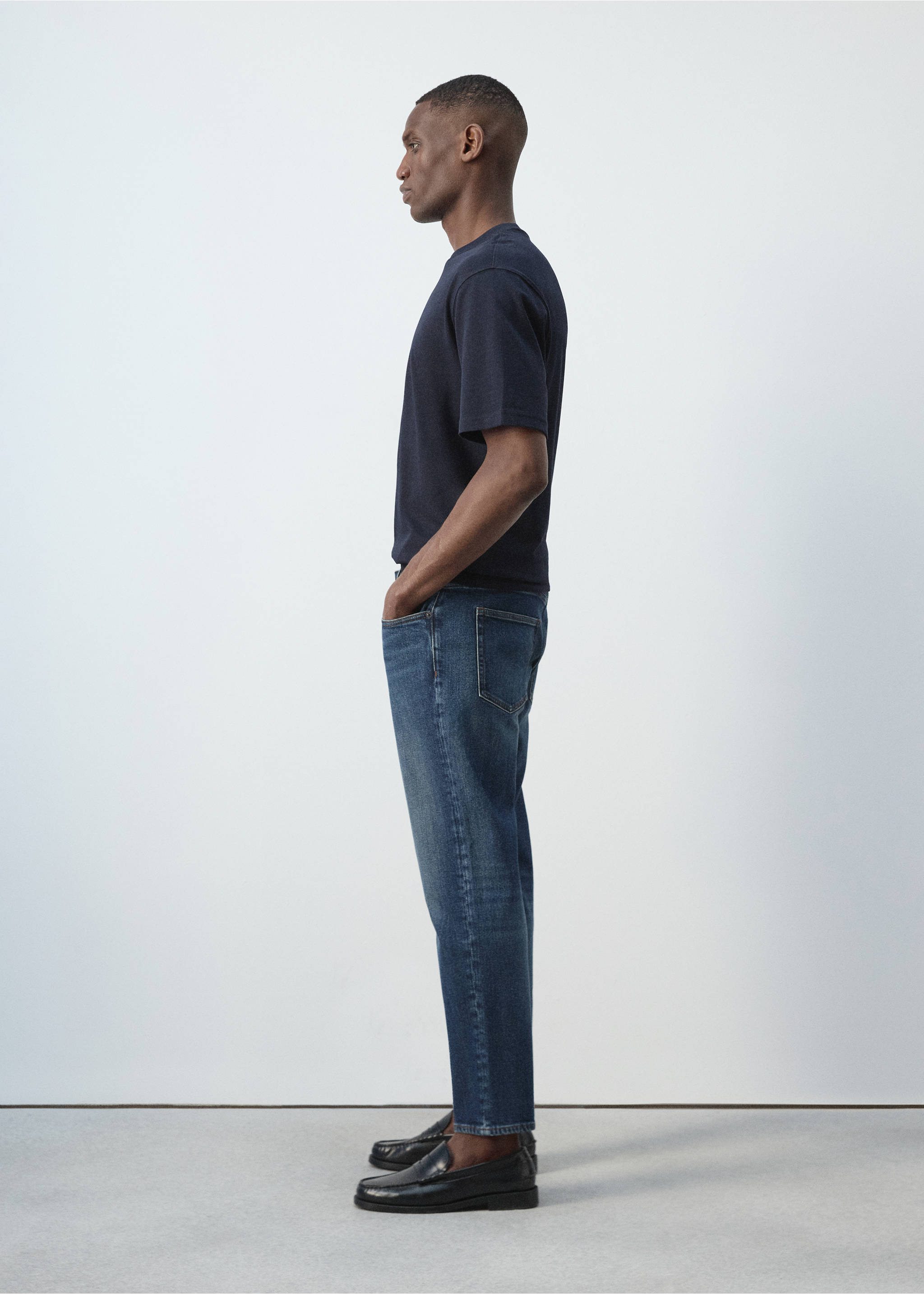 修身Jan牛仔裤 - null, 深蓝色. Ref: 37022895-00.