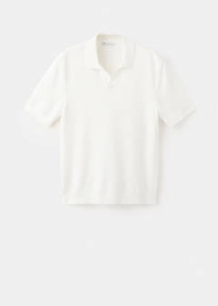 100% cotton knitted polo structure — Off White 7