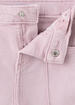 Decorative seam flared jeans — Light/Pastel Purple 3