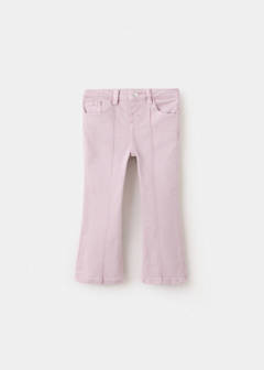 Decorative seam flared jeans — Light/Pastel Purple 2