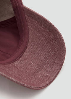 Cotton visor cap — Maroon 4