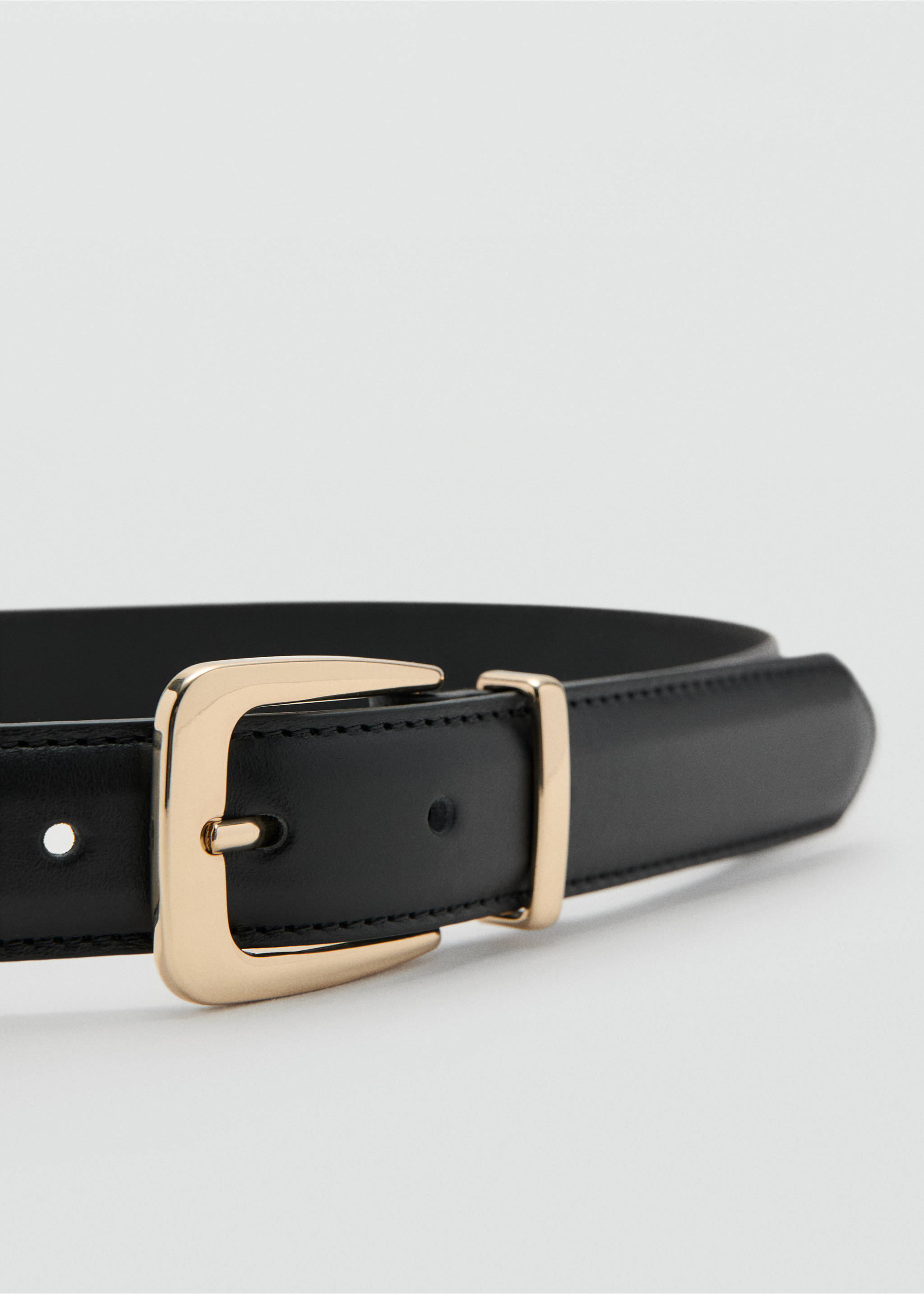 Belt selma3 - Medium plane, Black. Ref: 37022908-00.