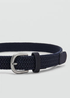 Braided belt — Navy 2