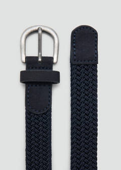 Braided belt — Navy 3