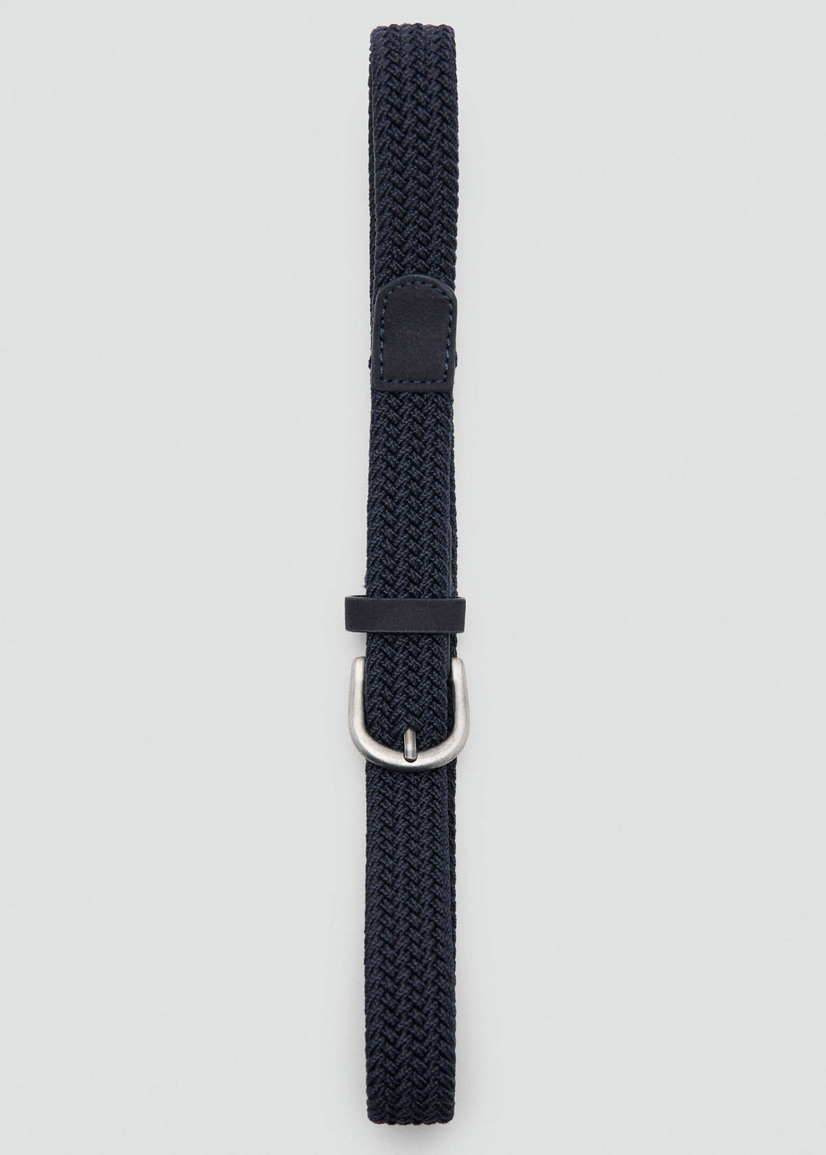 Braided belt — Navy