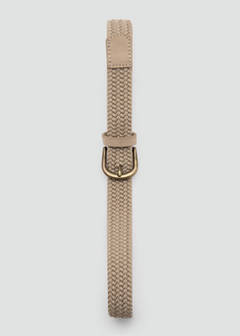 Braided belt — Sand 4