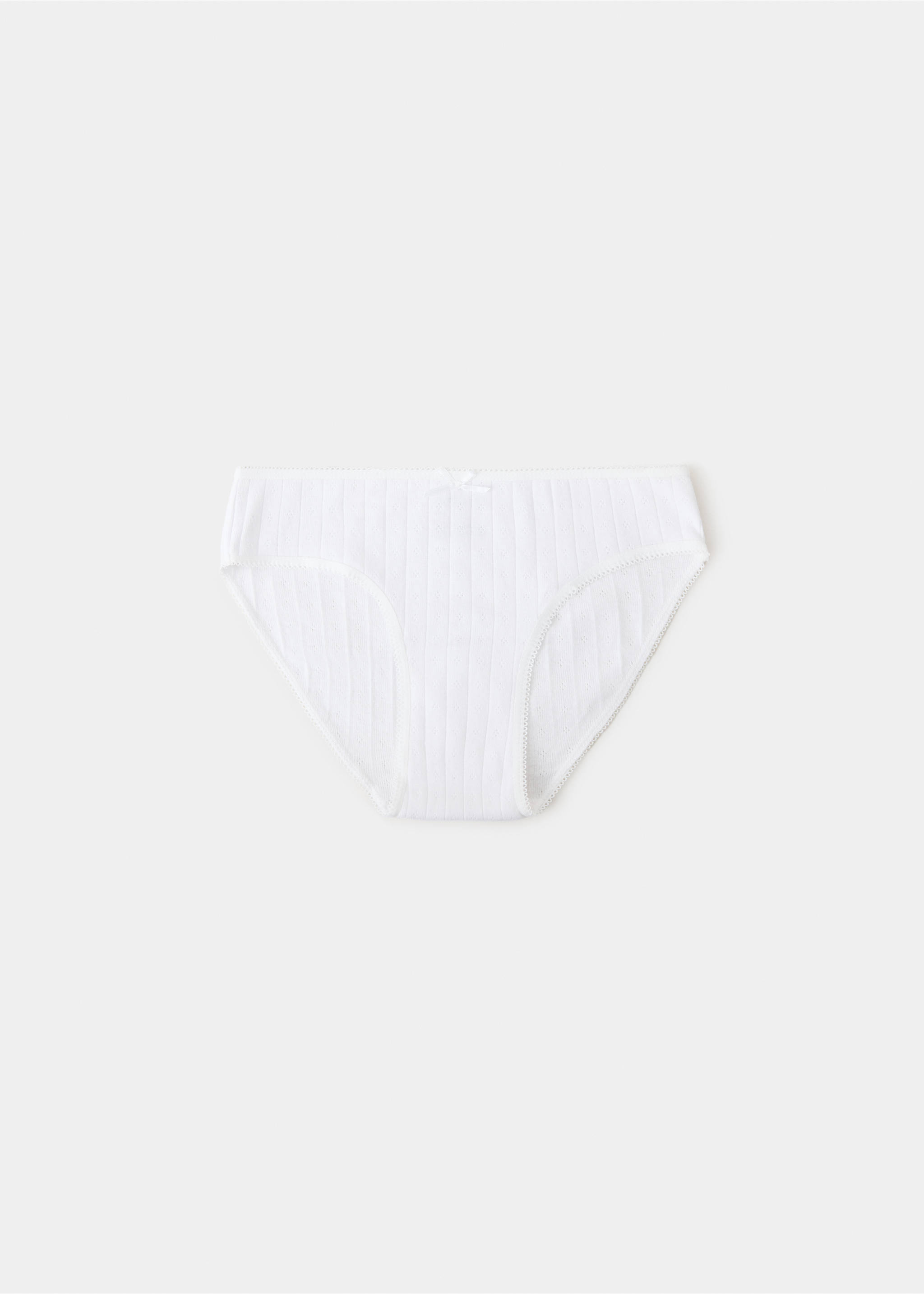 3 pack cotton panties - Details of the article 8, Off White. Ref: 37022916-00.