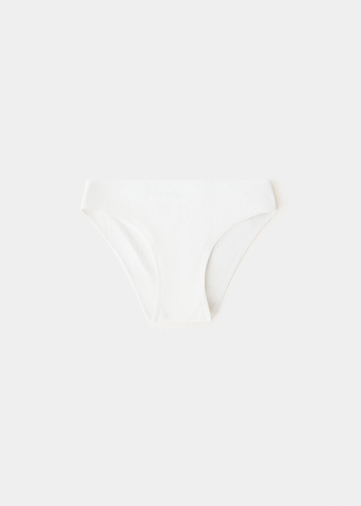 Classic ribbed briefs — Off White