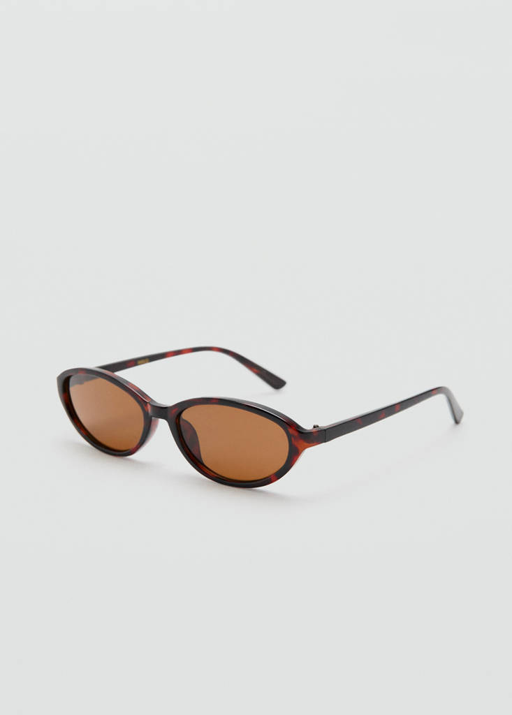 Resin frame sunglasses — Chocolate