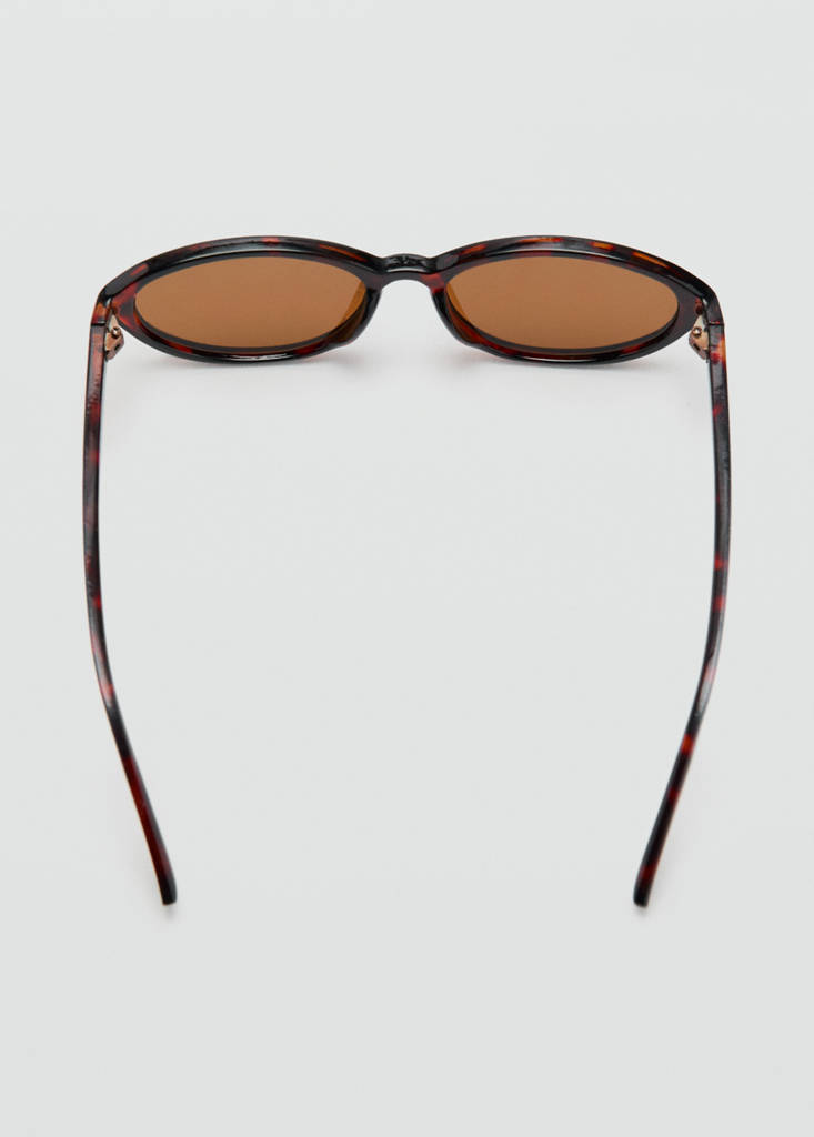 Resin frame sunglasses — Chocolate