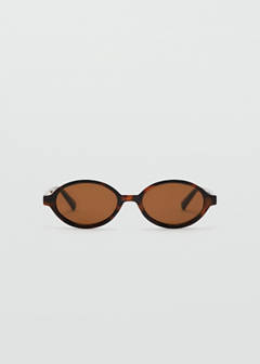 Oval-frame sunglasses — Chocolate 2