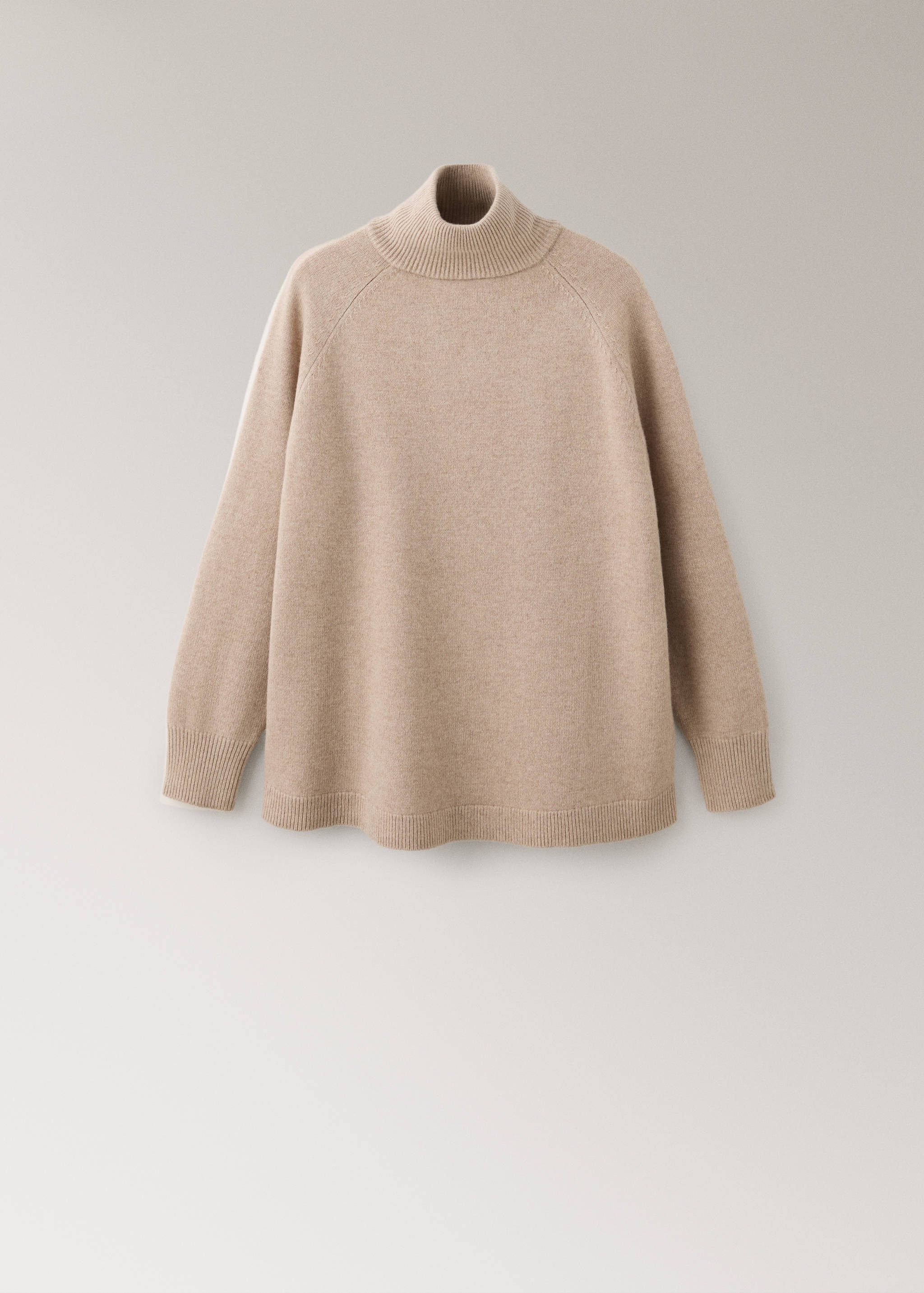 100% wool turtleneck sweater - Article without model