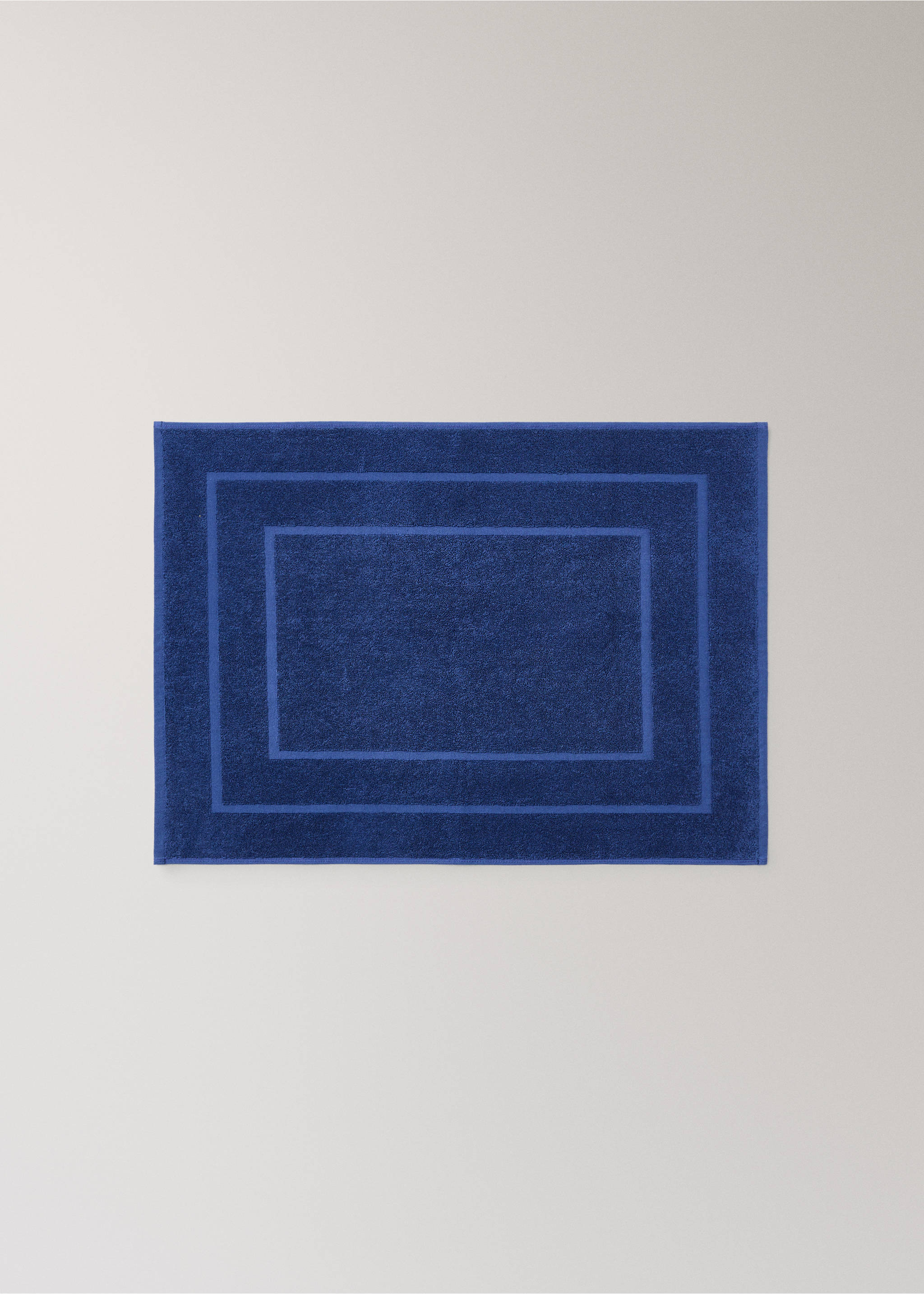 Cotton bath mat high absorption - Article without model, Night Blue. Ref: 37022931-00.
