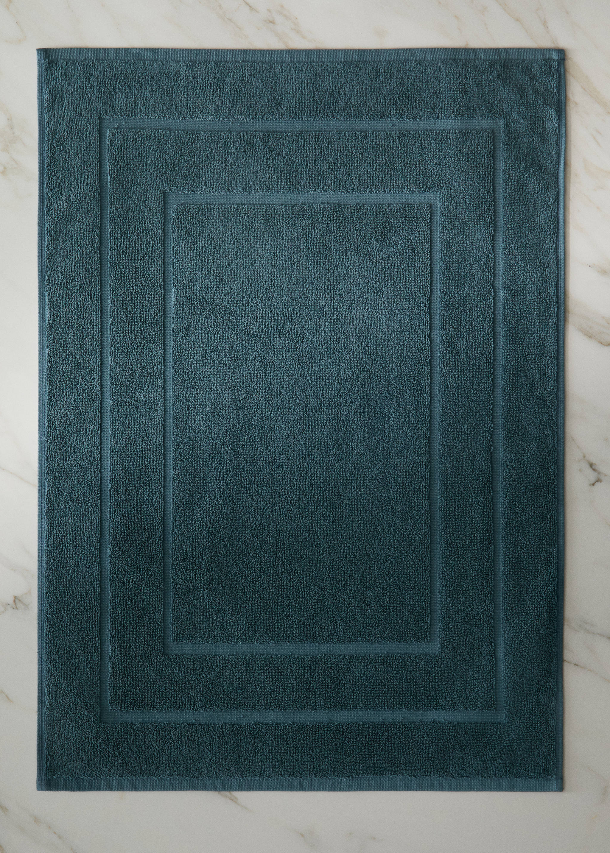 Cotton bath mat high absorption - General plane