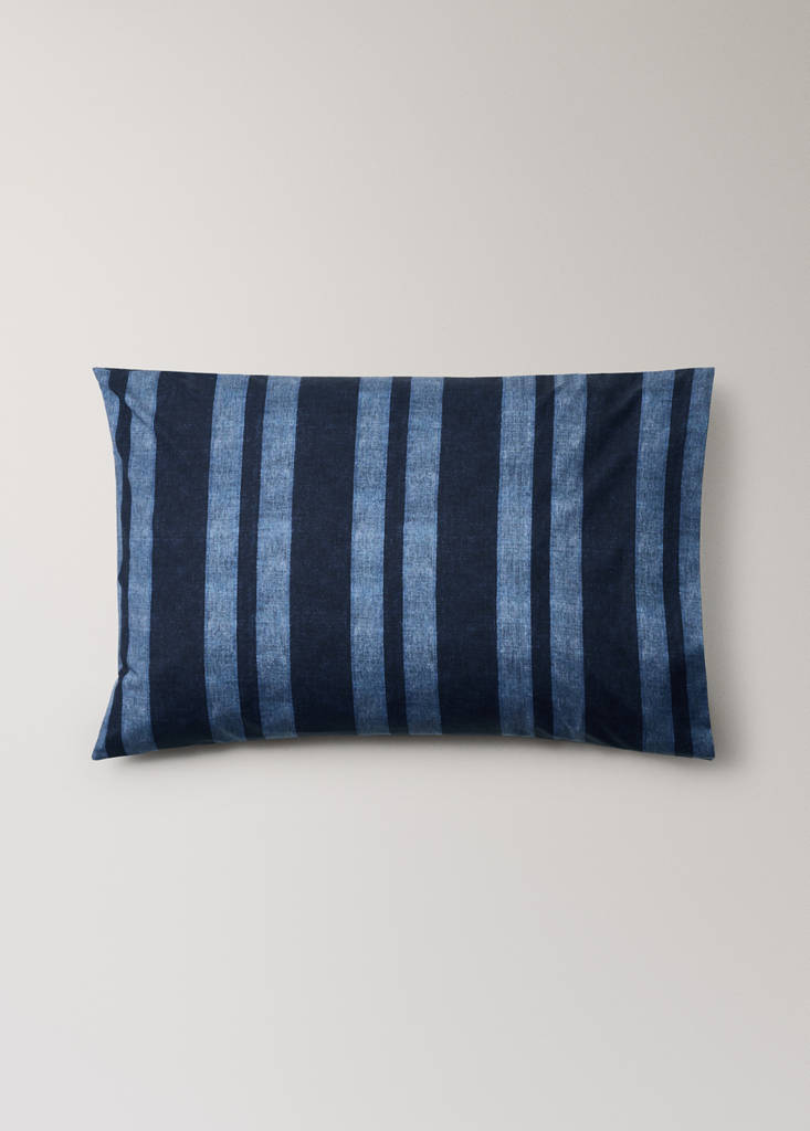 Pillowcase 100% cotton 50x75 cm — Indigo Blue