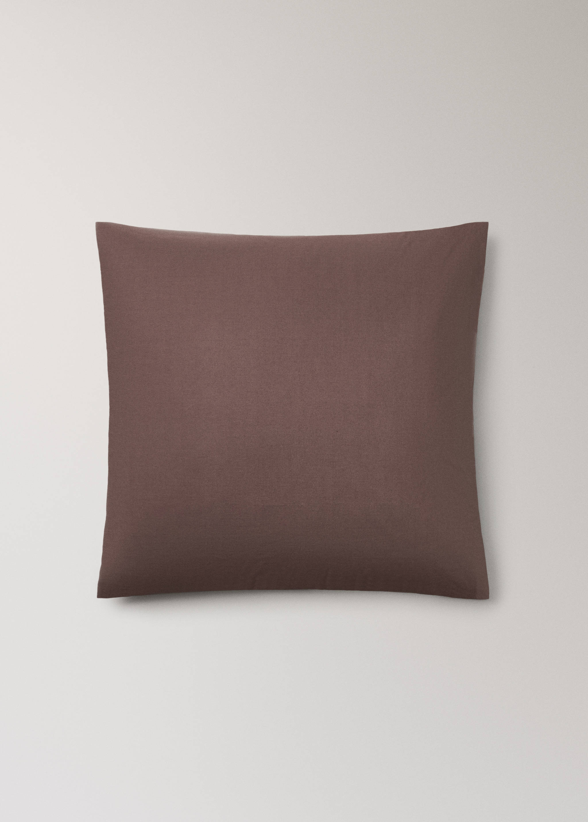 Zwei Kopfkissenbezüge aus Baumwoll-Perkal, 60 x 60 cm - Artikel ohne Model