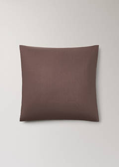 Two cotton percale pillowcases 60x60cm — Brown 5