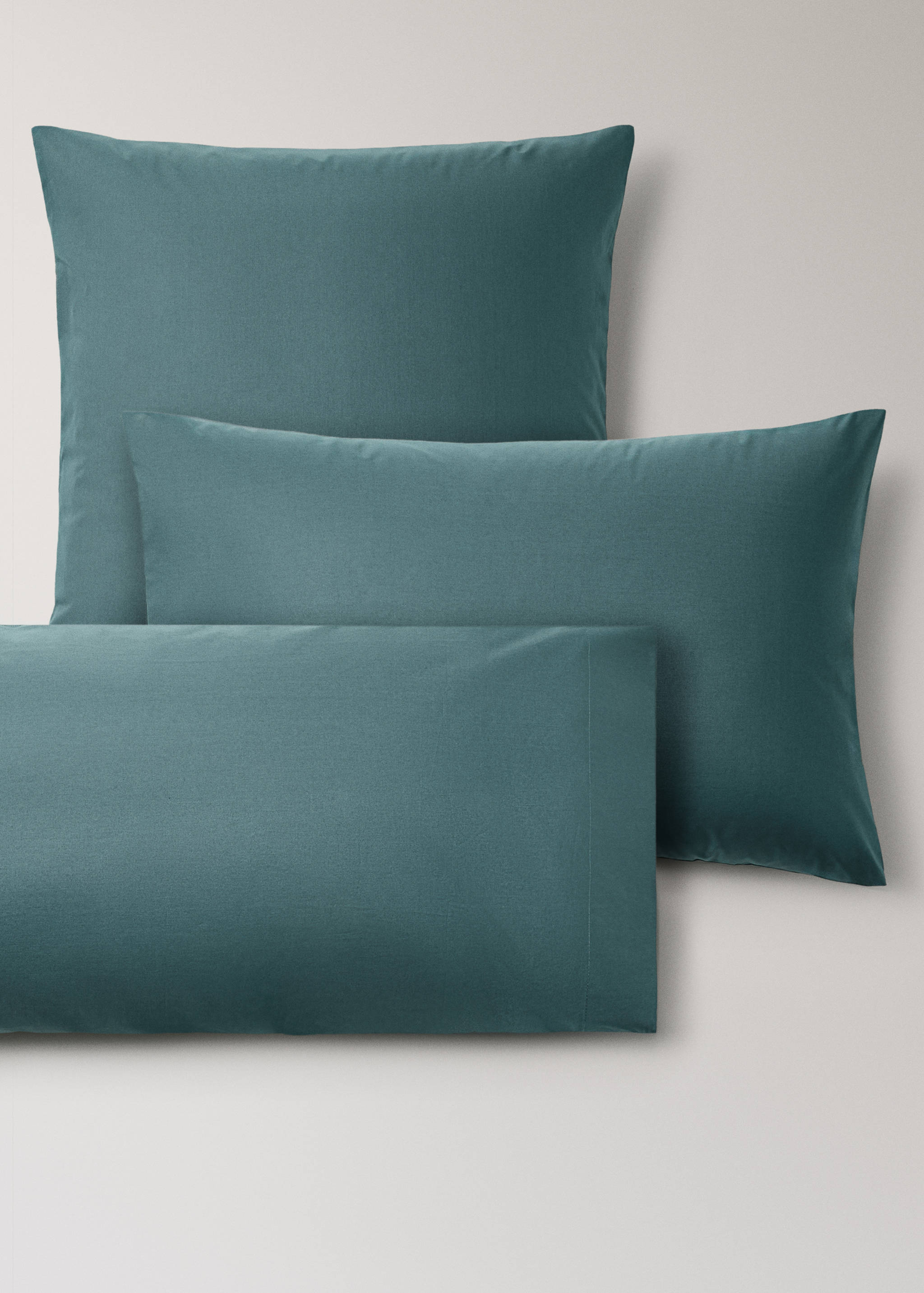 Deux taies d’oreiller percale de coton 60x60 cm - Détail de l'article 3