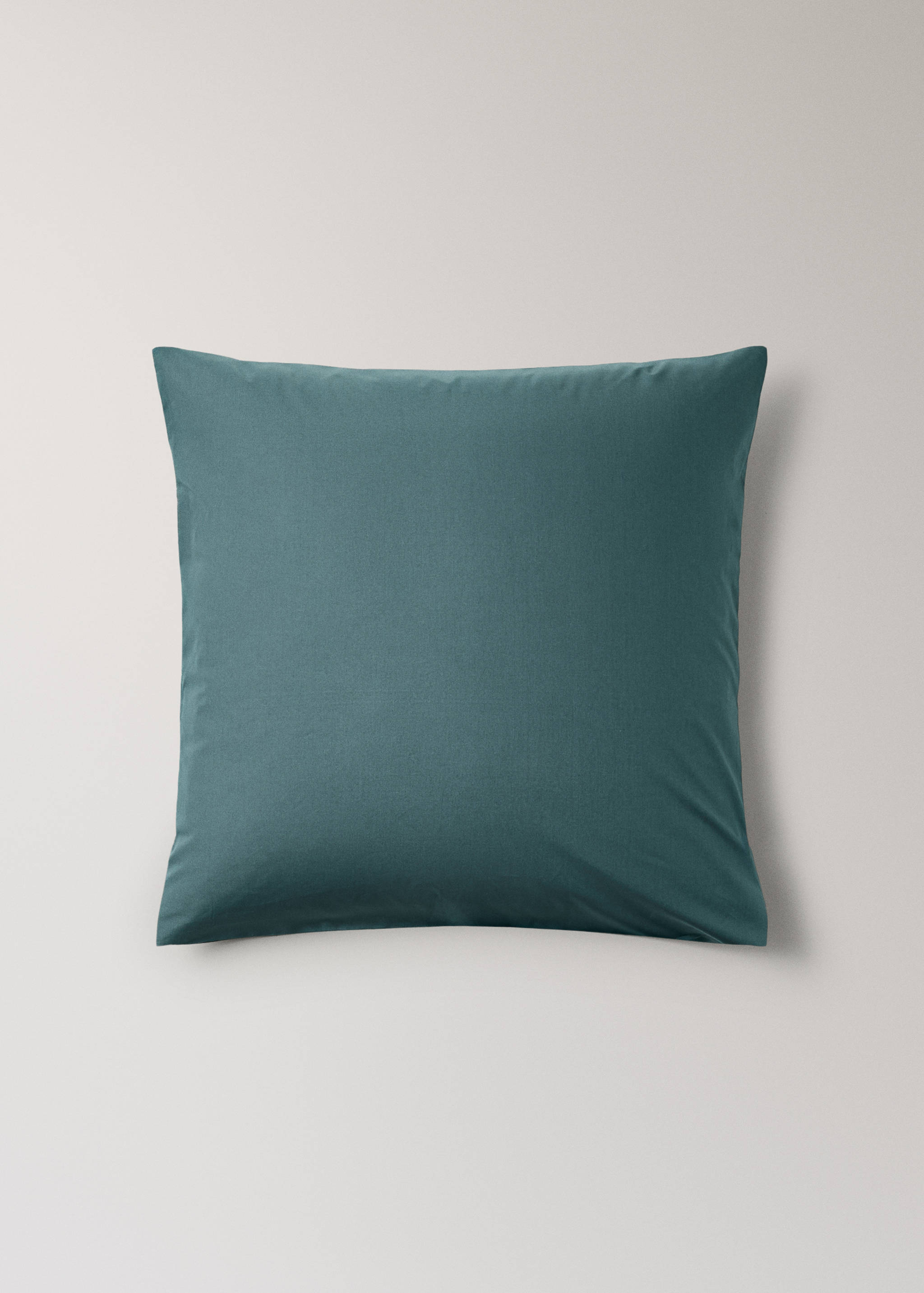 Deux taies d’oreiller percale de coton 60x60 cm - Article sans modèle