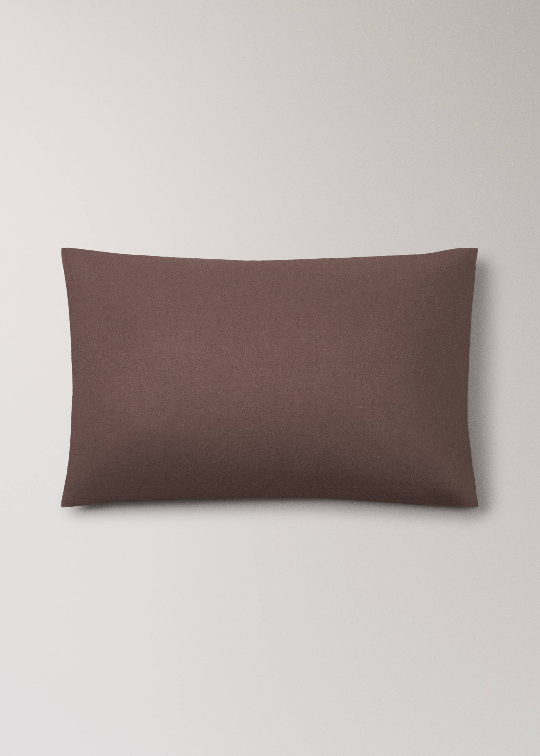 Zwei Kissenbezüge aus Baumwollperkal, 200 Fadenzahl, 50x75 cm - Artikel ohne Model