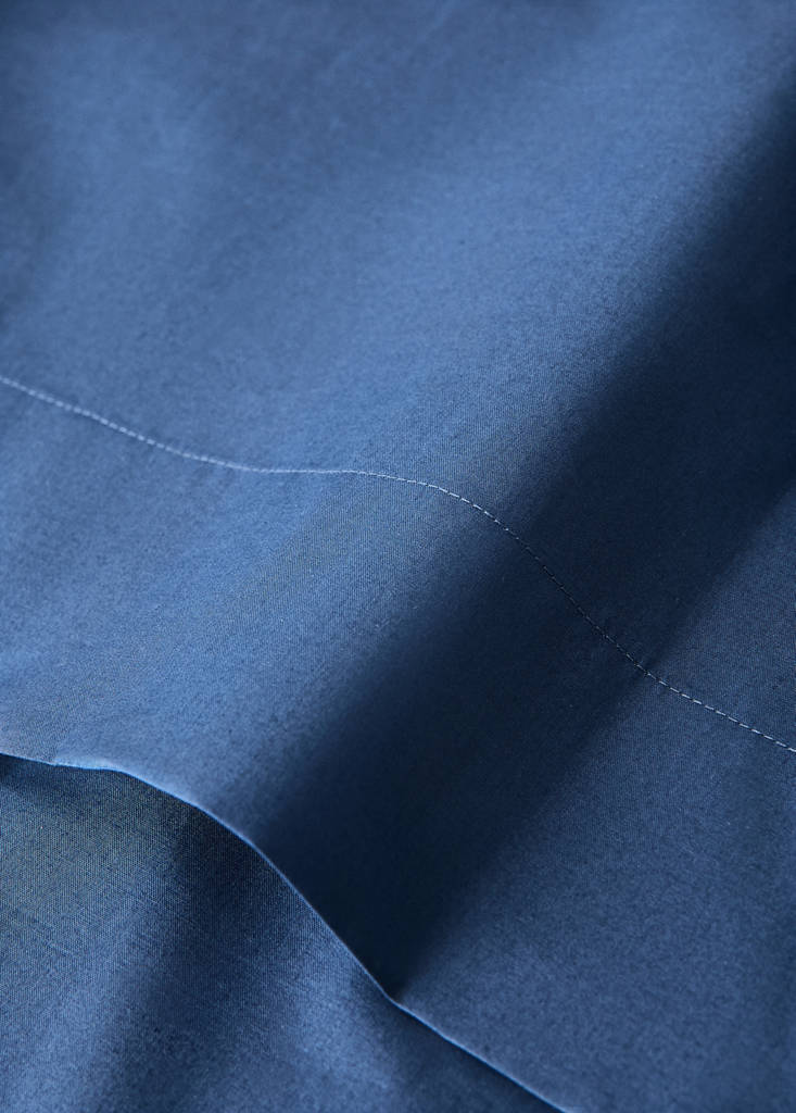 Pillowcase 100% cotton 45x110 cm — Indigo Blue