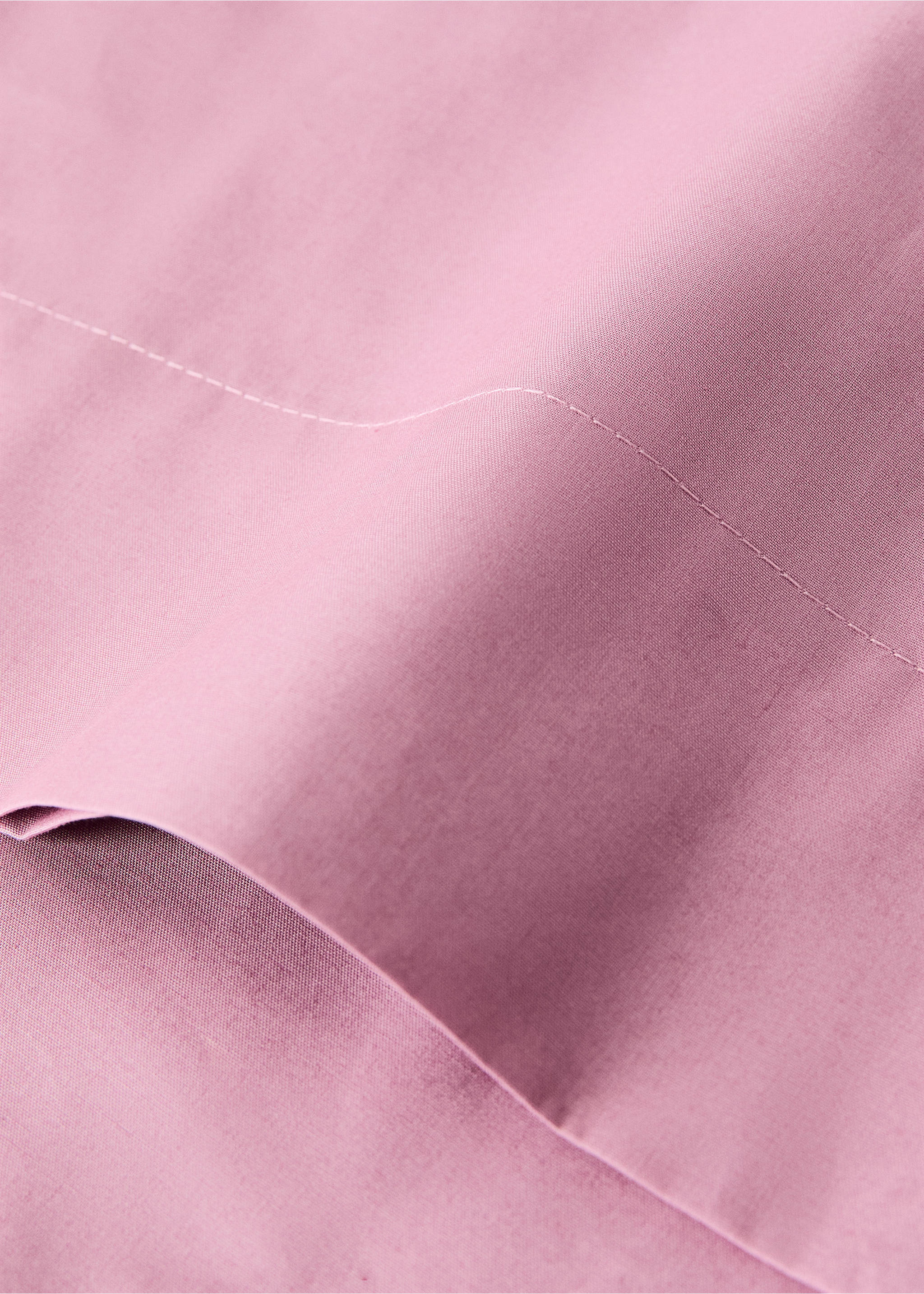 Pillowcase 100% cotton 45x110 cm - Details of the article 1, Wine. Ref: 37022968-00.