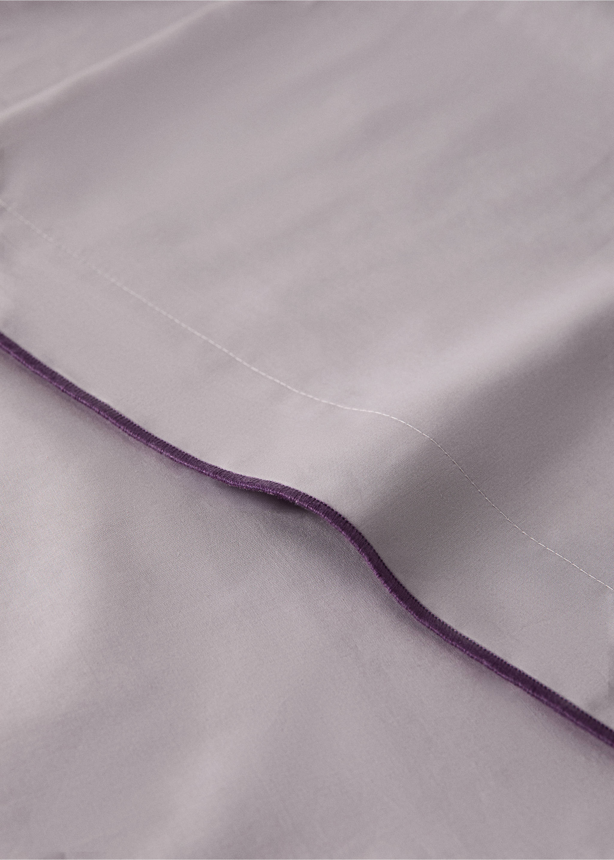 Pillow cover 45x110cm - Details of the article 1, Brown. Ref: 37022969-00.