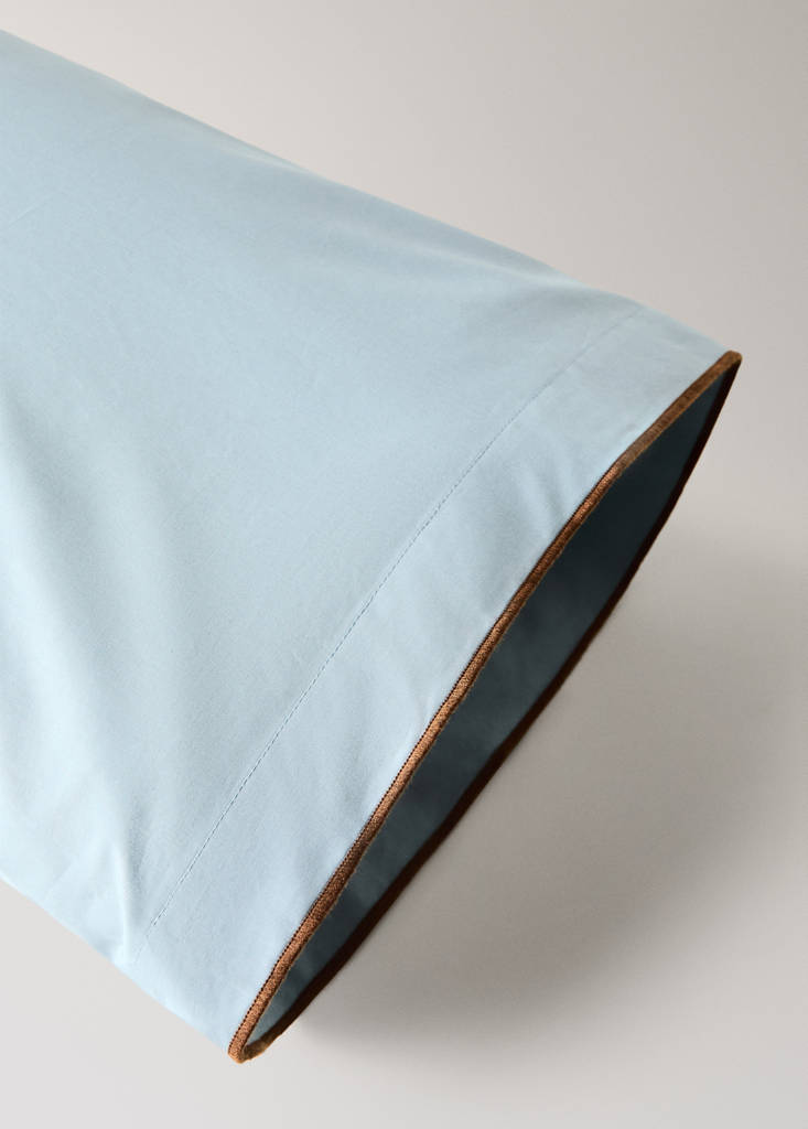 Pillow cover 45x110cm — Petrol Blue