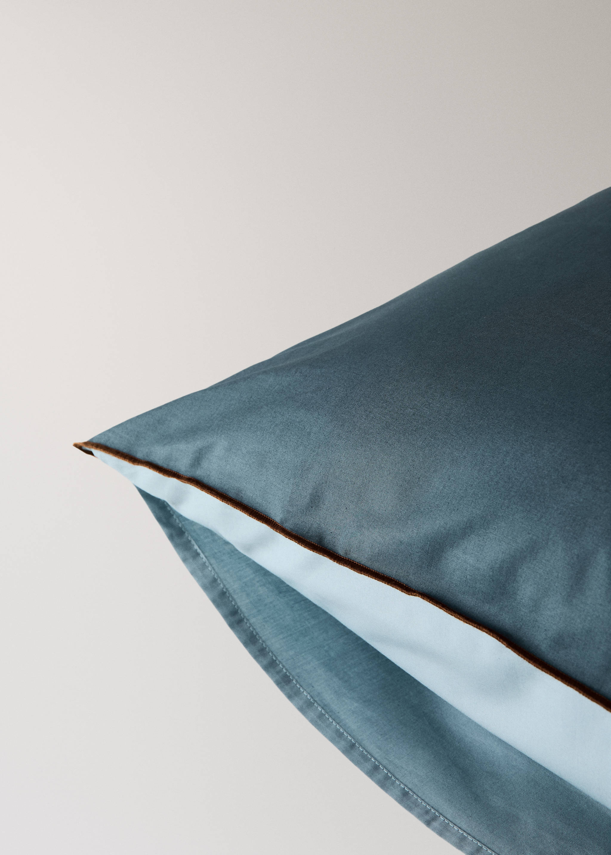 100% cotton percale pillowcase 50x75 cm - Details of the article 1