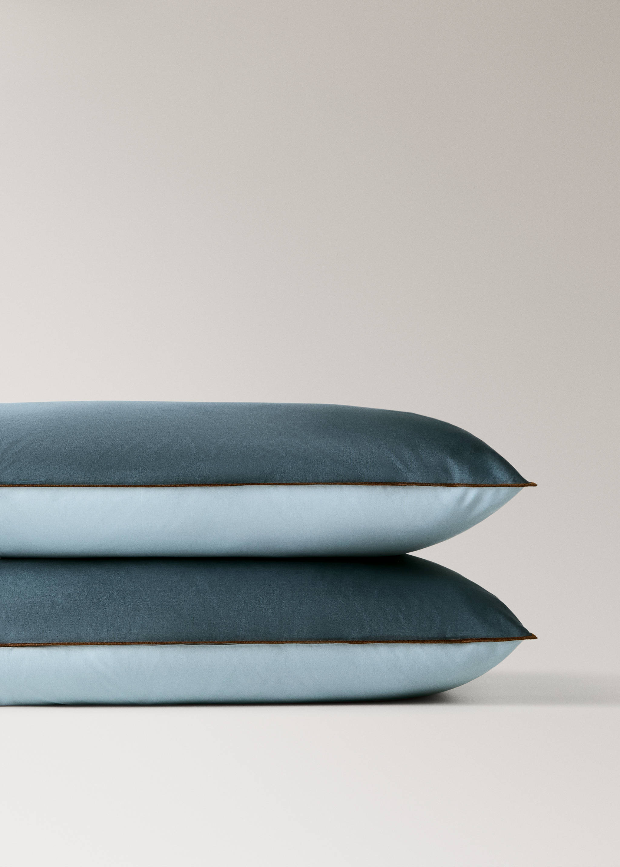 100% cotton percale pillowcase 50x75 cm - Details of the article 2