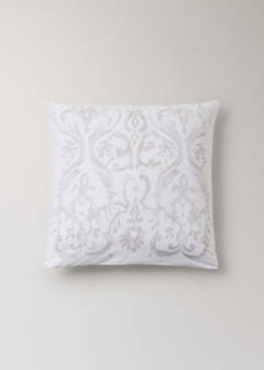 Two floral-print pillowcases, 60x60cm — Sand 5