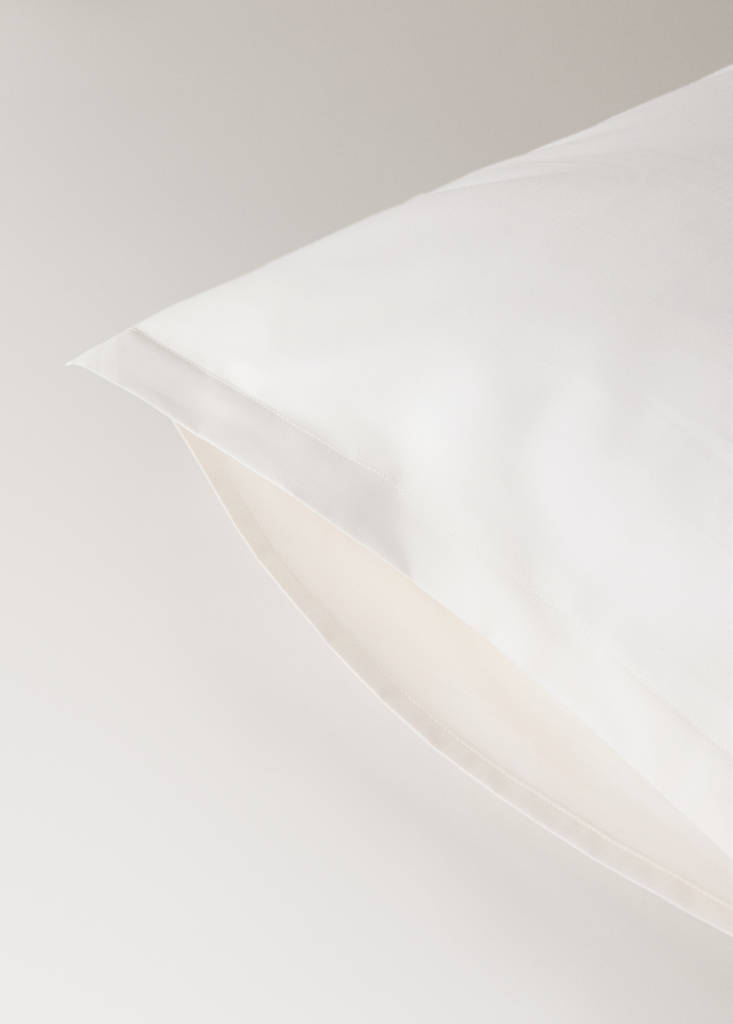 100% cotton sateen pillowcase 60 x 60 cm - thumbnail 3