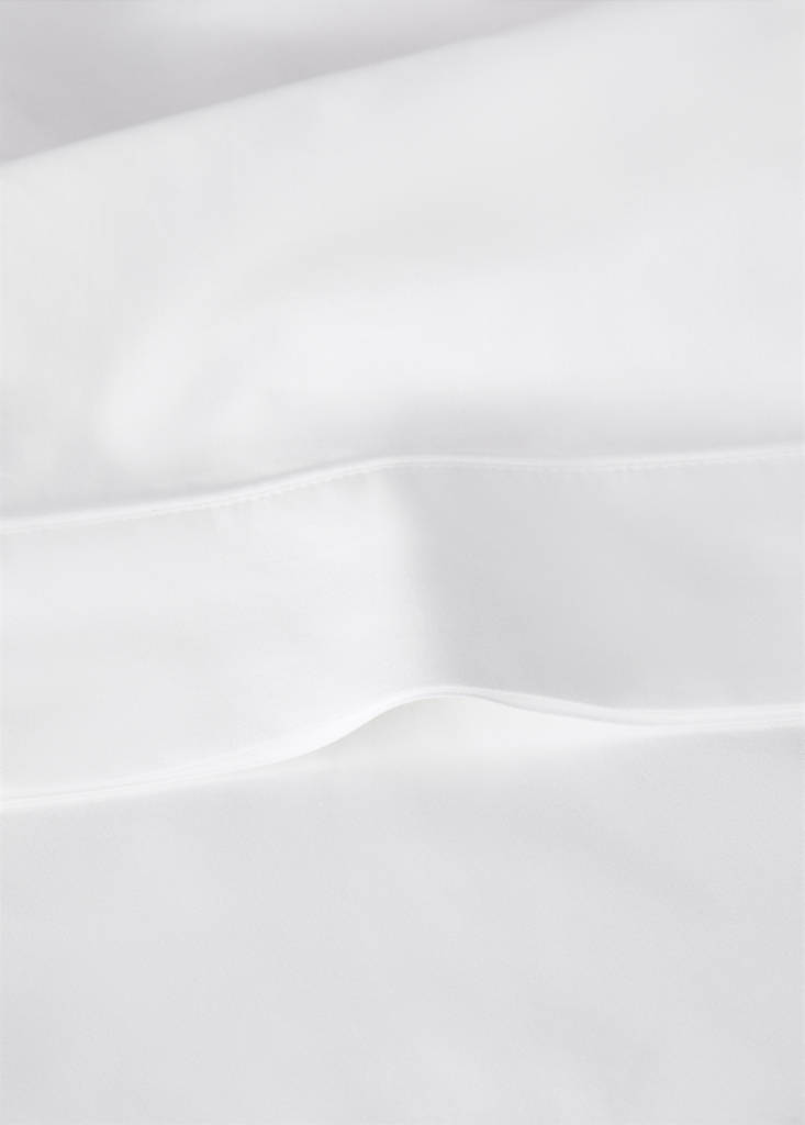 600-thread count satin cotton pillowcase, 45x110 cm - thumbnail 3