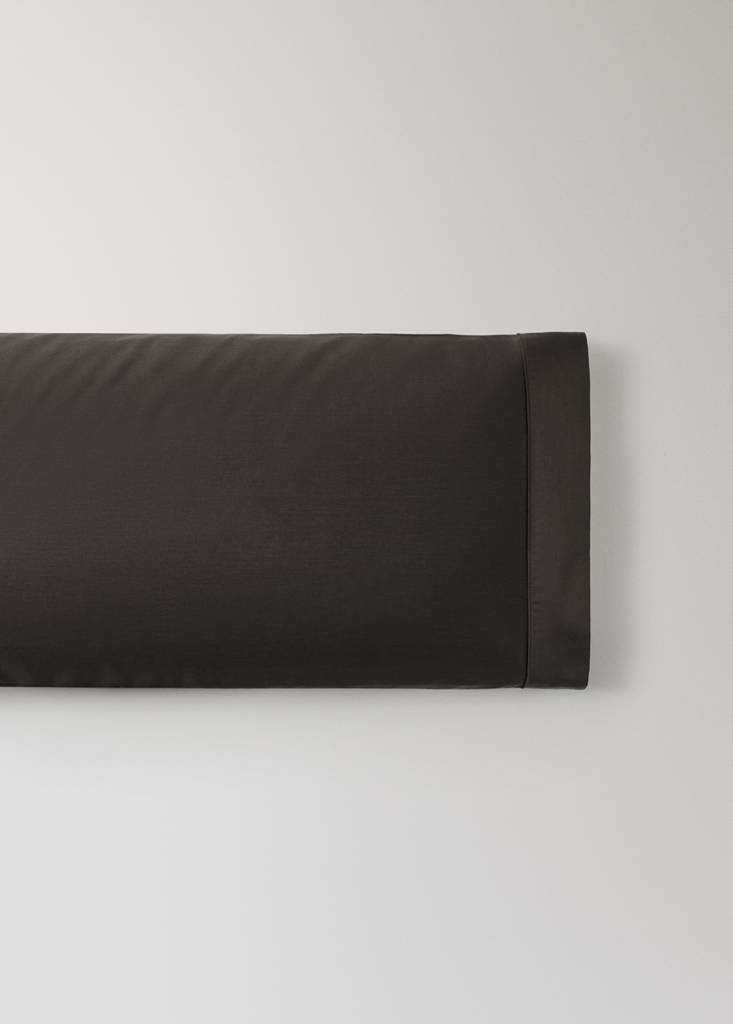 600-thread count satin cotton pillowcase, 45x110 cm - thumbnail 6