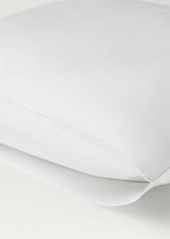 Two 600-thread count cotton satin pillowcases 60x60 cm — White 4