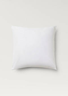 Two cotton percale pillowcases 60x60cm — White 5