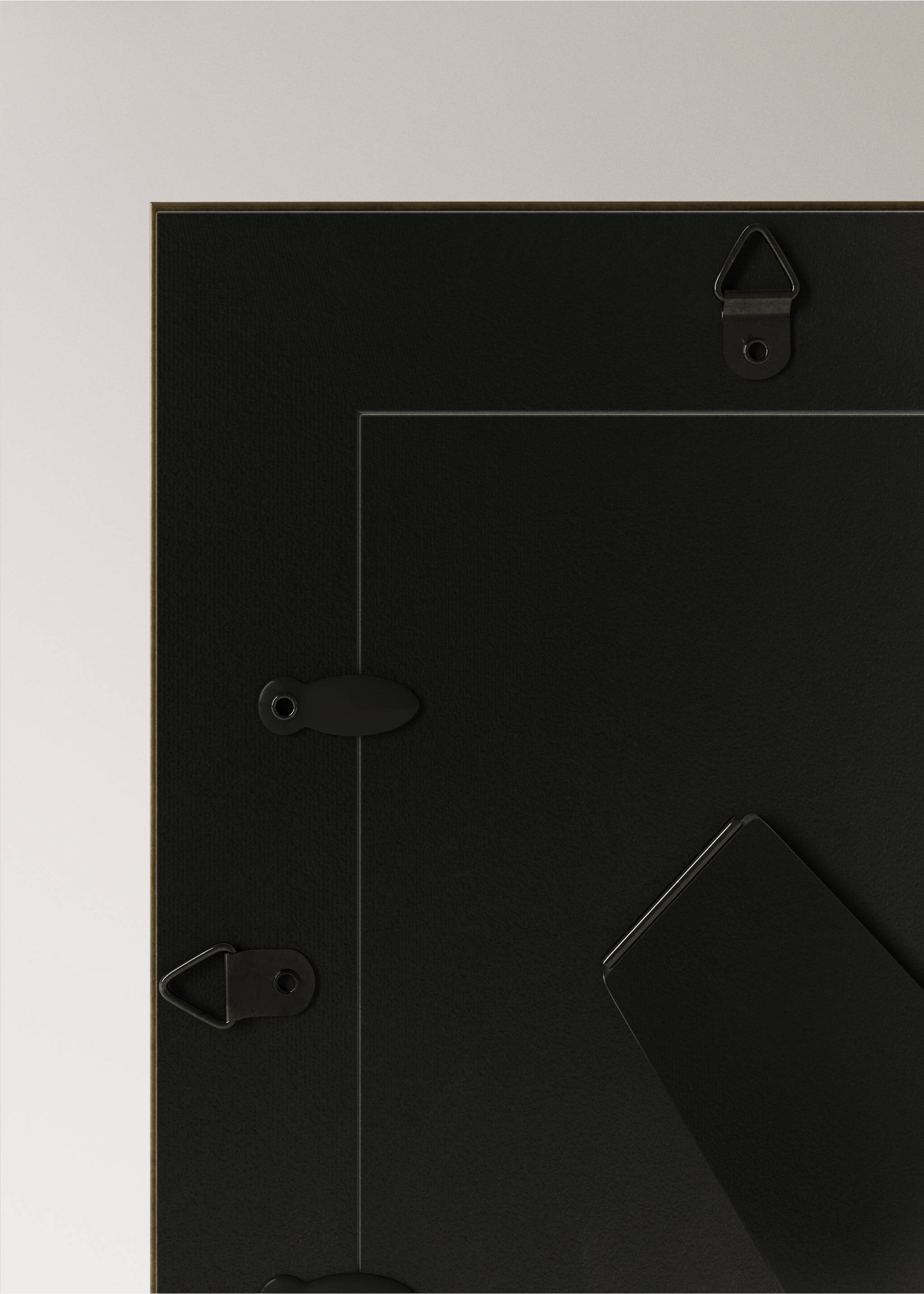 Photo frame rita - Details of the article 2, Gold. Ref: 37023283-00.