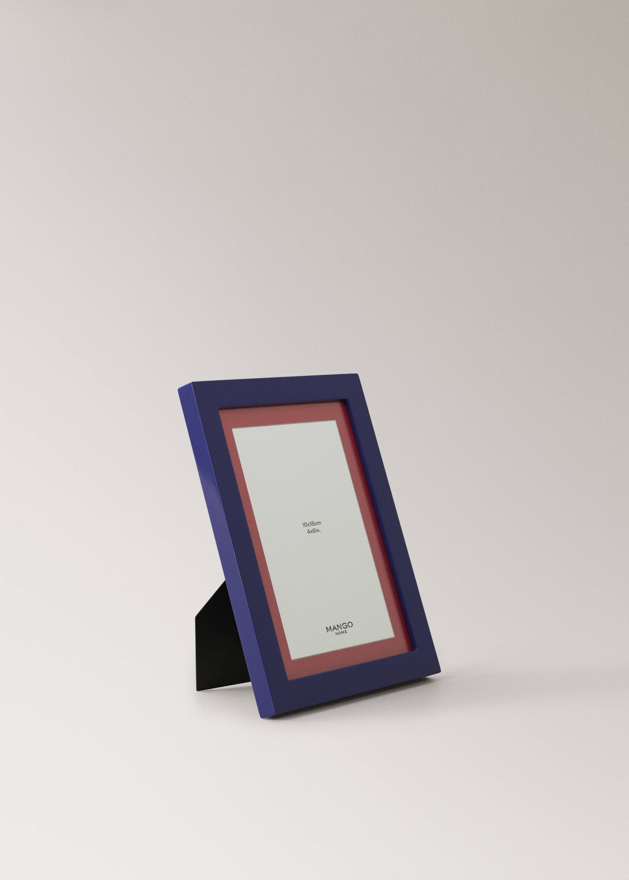 Lacquered frame with bicolour contrast - Details of the article 1