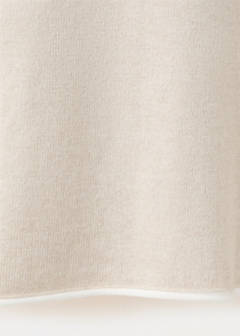 V-neck jumper with contrast trims — Sand 6