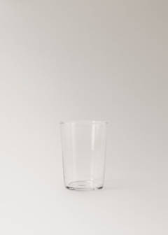 Smooth glass vase M — Ice Grey 5