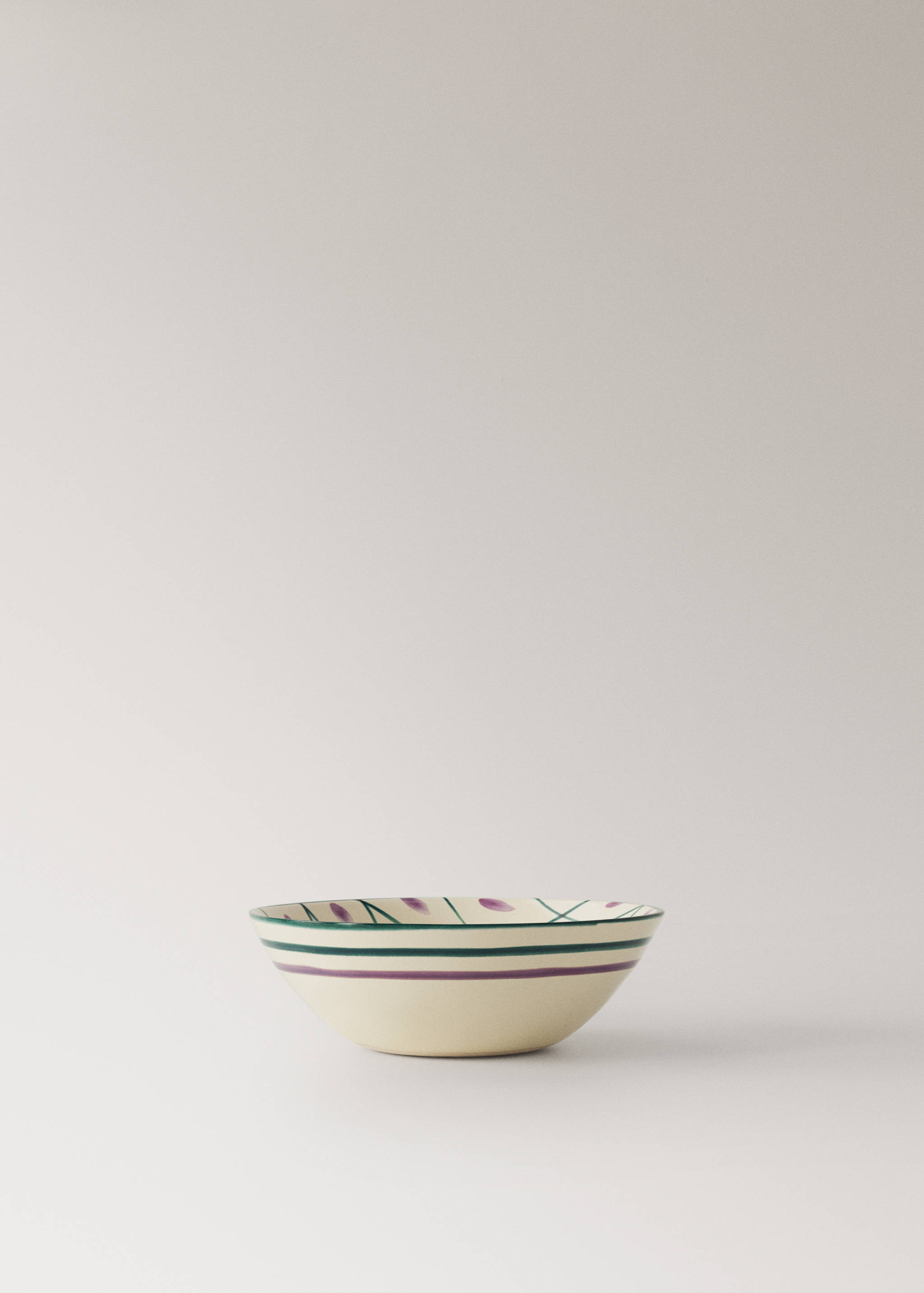 Decorative droplet stoneware bowl - Article without model