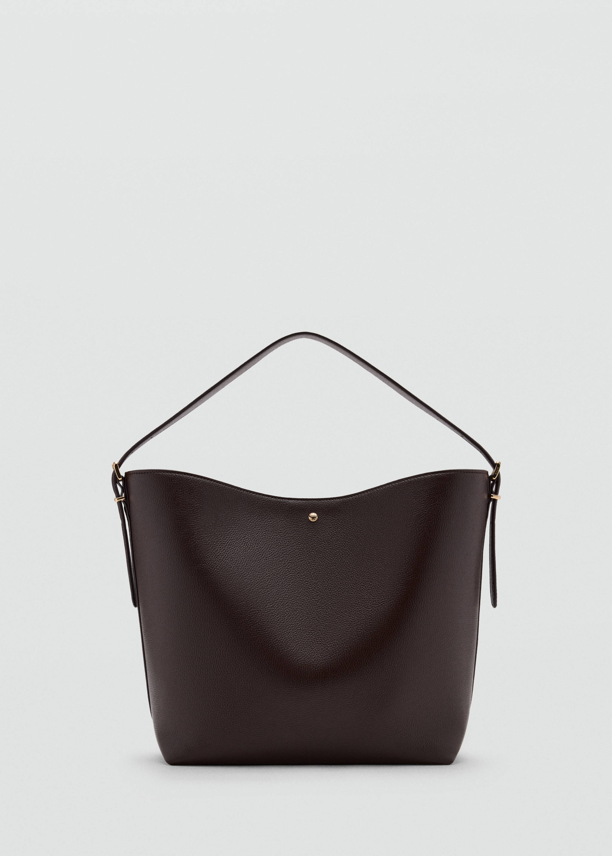 Bucket bag with buckle - Article without model
