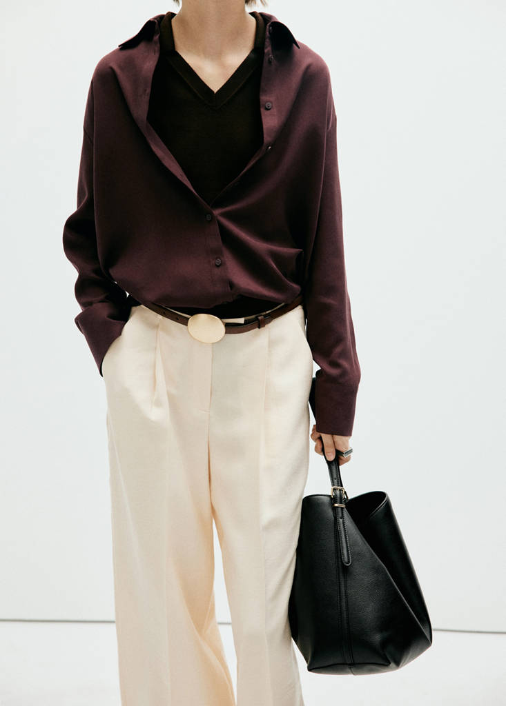 Large bucket bag buckle — Black