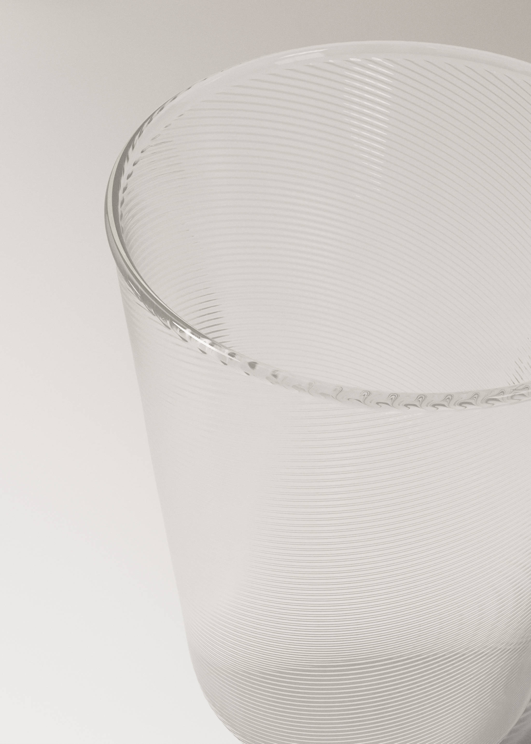 Textured glass vase - Details of the article 1