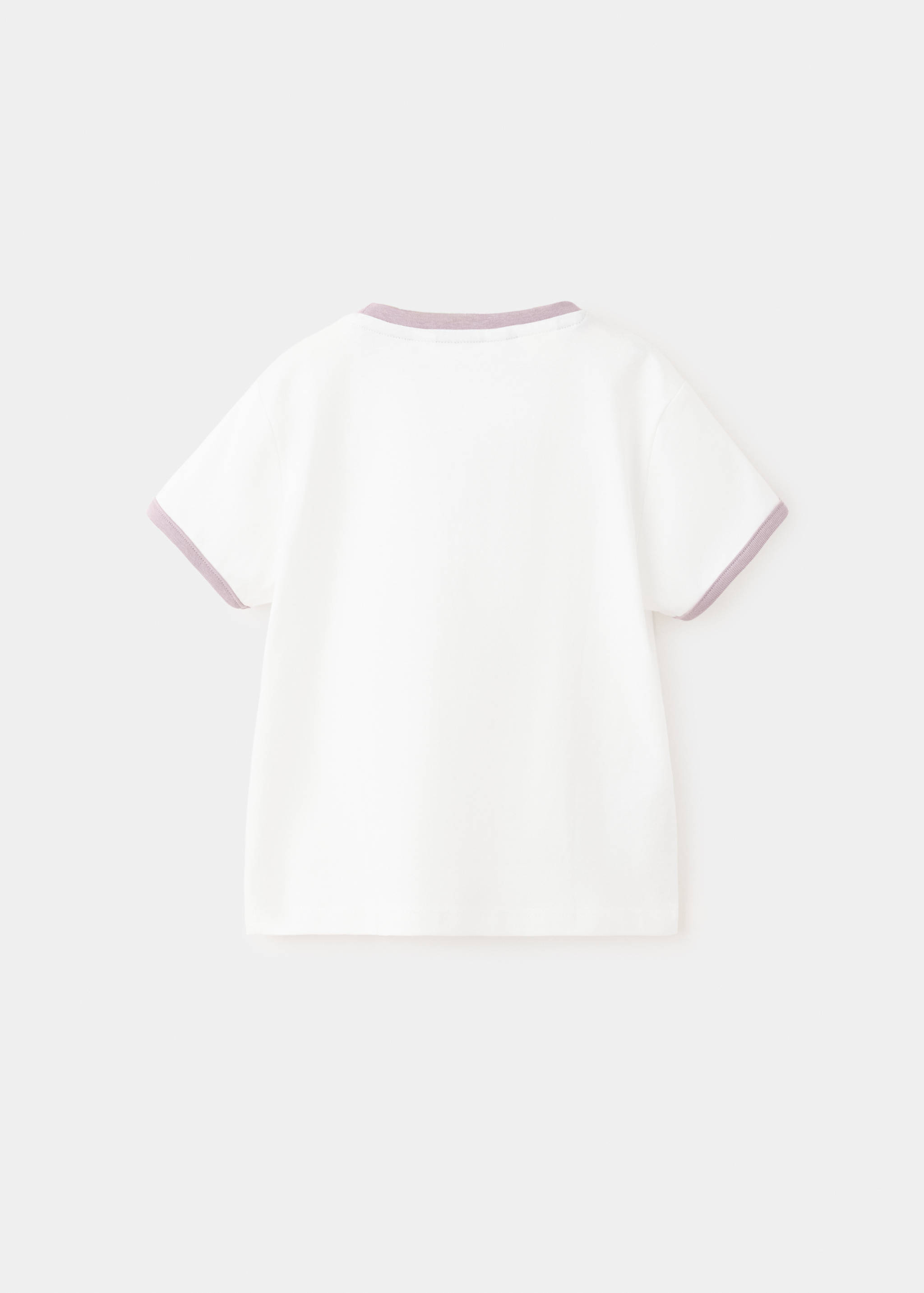 T-shirt de 100% algodão com desenhos - Verso do artigo