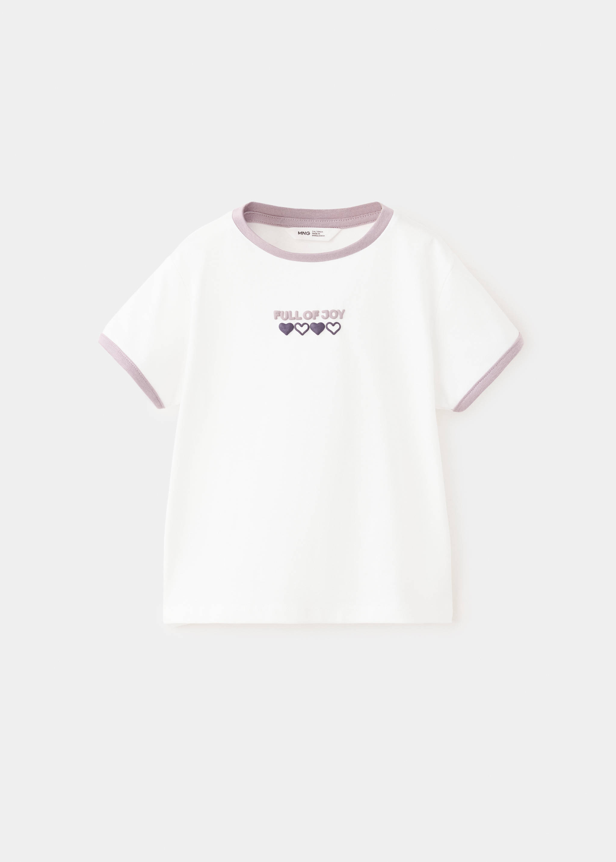 T-shirt de 100% algodão com desenhos - Artigo sem modelo