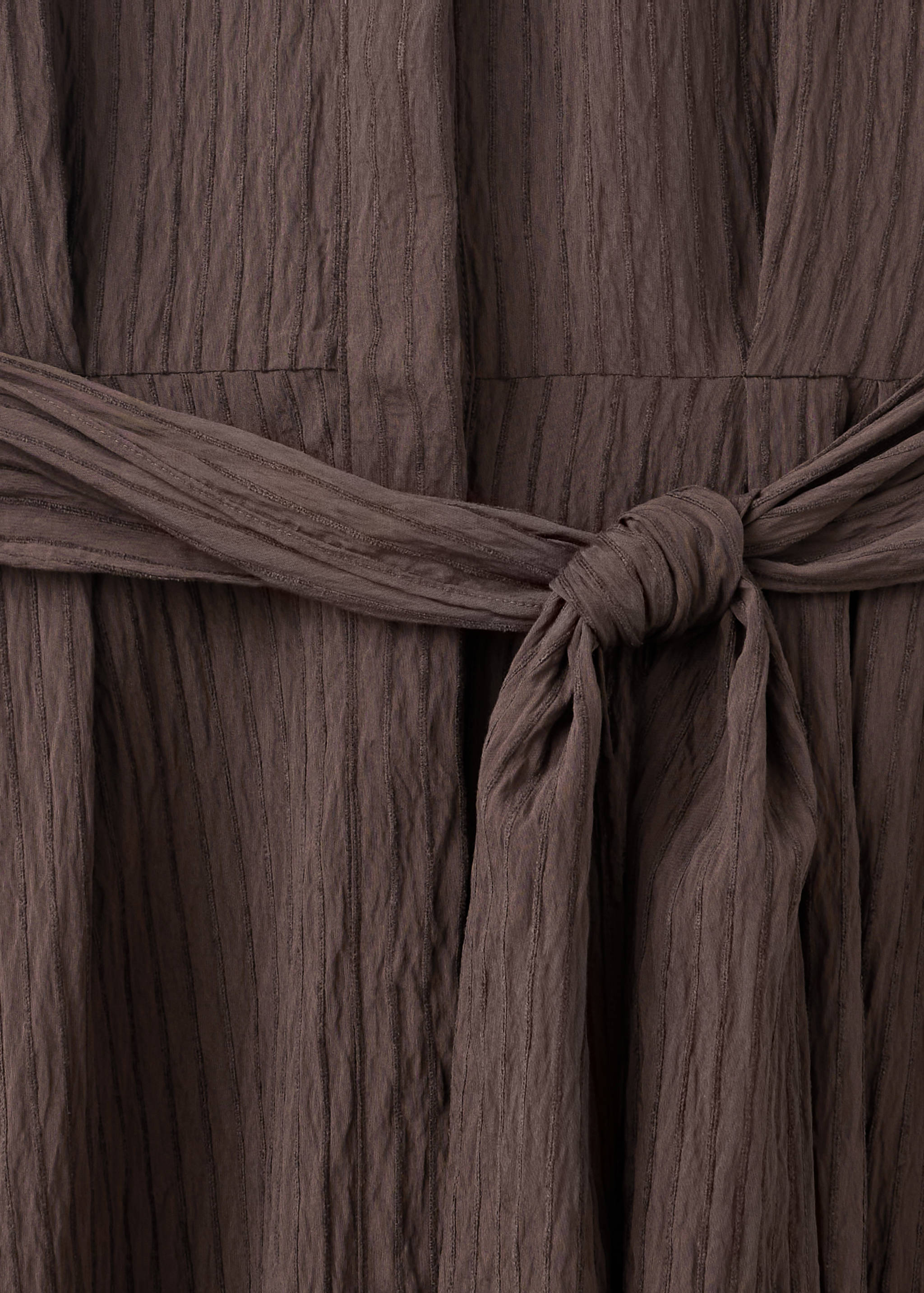 Belt shirt dress - Details of the article 8