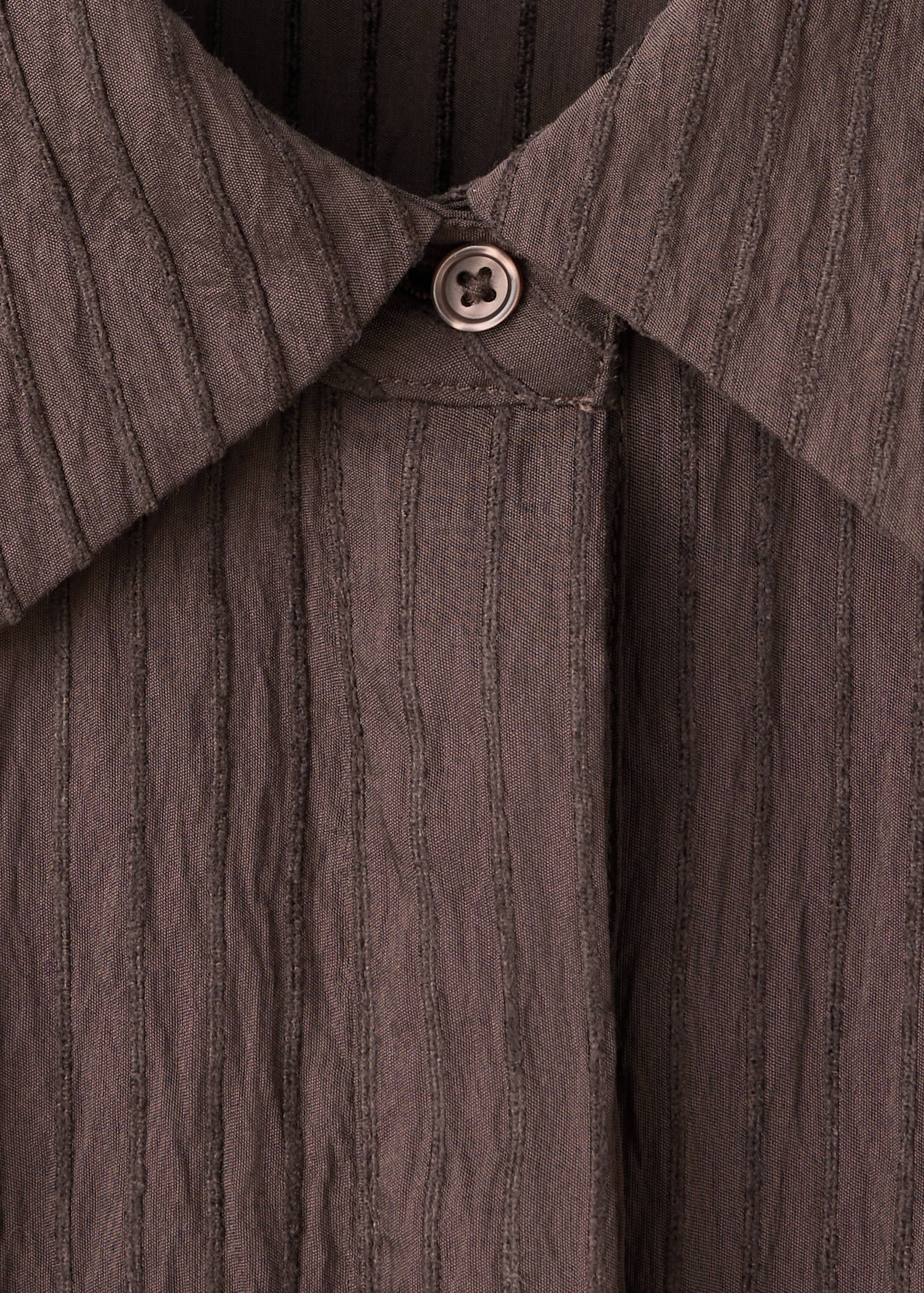 Belt shirt dress - Details of the article 0