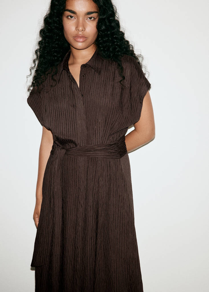 Belt shirt dress - thumbnail 7