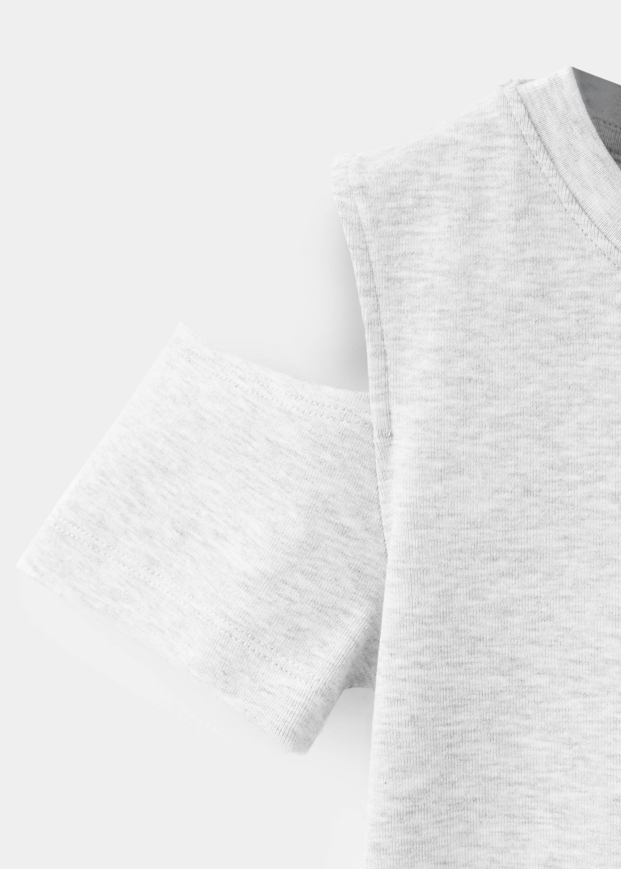 T-shirt en coton à dessin - Détail de l'article 0